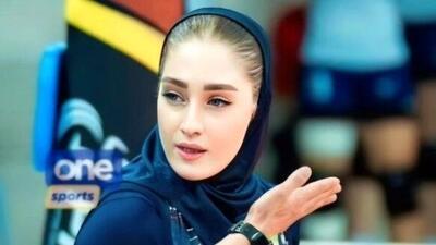  عکس / شباهت حیرت انگیز آیتک سلامت، کاپیتان چشم آبی تیم ملی والیبال بانوان و رقیب زهرا گونش به پدرش