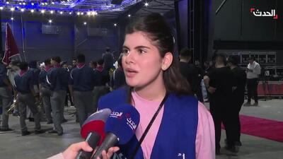  فیلم گردهمایی ۵۷۰۰ نفره برای افطار در لبنان