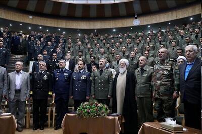  برگزاری آیین دانش‌آموختگی دانشجویان مدیریت دفاعی دانشگاه دافوس