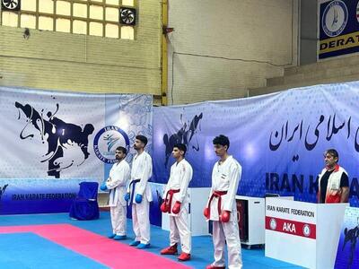  نتایج مسابقه انتخابی وزن ۶۰ کیلوگرم تیم ملی کاراته مشخص شد