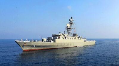  ناوشکن جمهوری اسلامی ایران دنا در رزمایش بزرگ و بین المللی   میلان 2026  حضور پیدا کرد