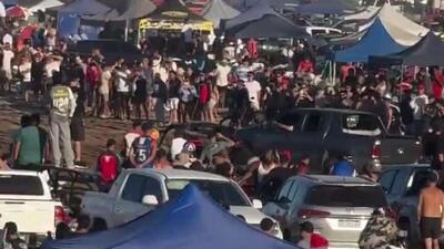  دستگیری راننده وانت در مسابقه موتور سواری در آرژانتین