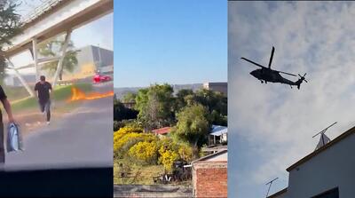  20 ویدیو از جنگ شهری پلیس و کارتل مواد مخدر مکزیک