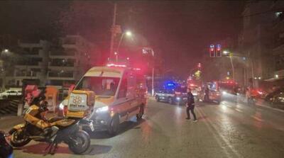  آتش‌سوزی در زیرساخت‌های توزیع برق شهر بنی‌باراک سرزمین‌های اشغالی