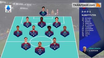  خلاصه بازی آاس رم 3-0 کرمونزه (سری آ - 26-2025)