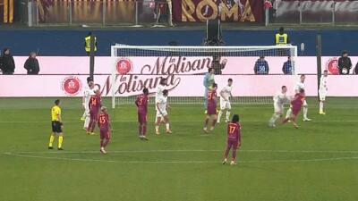  گل دوم آاس رم به کرمونزه (اندیکا)