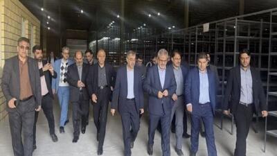  بازدید رئیس کل دادگستری استان تهران از مخزن بایگانی راکد