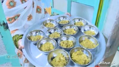  سفره پربرکت ماه رمضان + فیلم