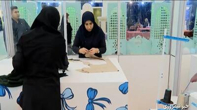  هنر و هویت ایرانی در سی و سومین نمایشگاه بین‌المللی قرآن کریم + فیلم