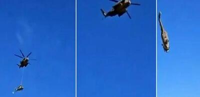  عکس خلبان شهید هلیکوپتر و دخترش