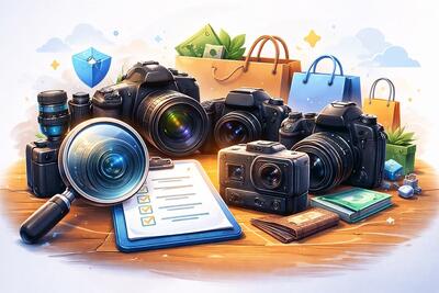  چطور بدون ضرر دوربین دست دوم بخریم؟ بررسی دیوار و مهرانی کم
