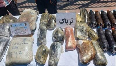 کشف ۲ محموله موادمخدر در شهرستان‌های هیرمند و هامون