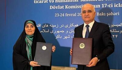  امضای سند همکاری‌های اقتصادی ایران و آذربایجان