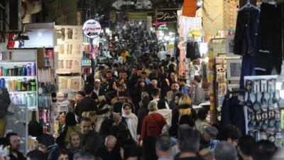  بازار بزرگ تهران در آستانه سال نو