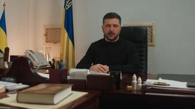  زلنسکی پناهگاهش را به نمایش گذاشت