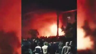  لحظه حمله تروریست‌های مسلح به کلانتری سوادکوه