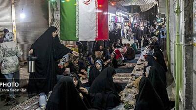  مراسم «کوچه افطاری» در تهران