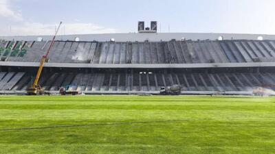  وضعیت بازسازی ورزشگاه آزادی