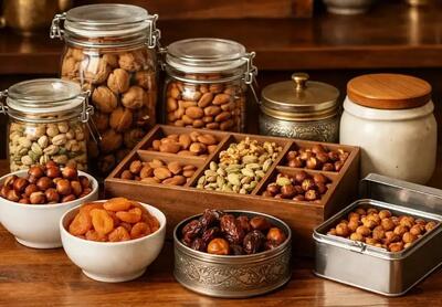  ظروف مناسب نگهداری آجیل و مغزیجات؛ راز ماندگاری و تازگی