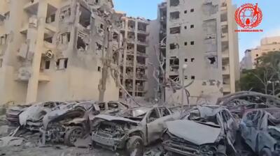  تصاویر لو رفته از آثار حملات ایران به سرزمین‌های اشغالی درپی هک واتس اپ نظامیان صهیونیست