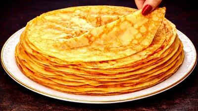  طرز تهیه پنکیک فرانسوی نرم و خوشمزه در ۱۰ دقیقه