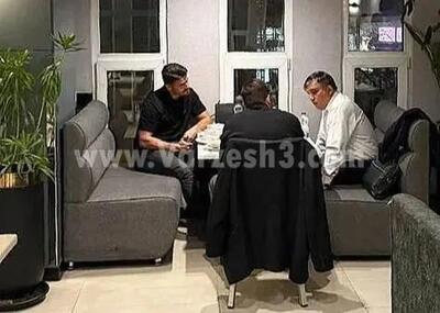  عکس جلسه شبانه وریا غفوری لو رفت