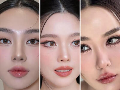  14 مدل میکاپ کره‌ای که در عین سادگی زیبا هستند؛ پوست زیبا و لب‌های خوشرنگ - چی بپوشم
