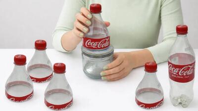  بطری های نوشابه کوکاکولا را دور نیندازید! ببینید چه کار کردم! (بازیافت کنید)
