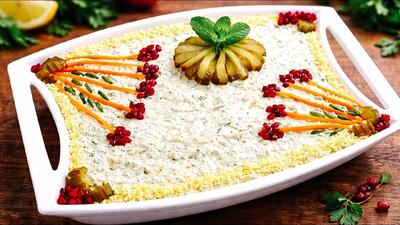  طرز تهیه الویه رستورانی بدون ژامبون؛ با این سس خامه و شوید، طعم جدید رو تجربه کن!