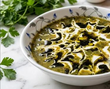  طرز تهیه آش جو مقوی خوشمزه راحت آسون فقط با چند قلم