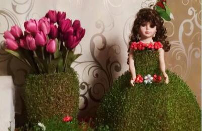  آموزش درست کردن سبزه عروسکی | سبزه سفره هفت سین رو همینقدر شیک درست کن !