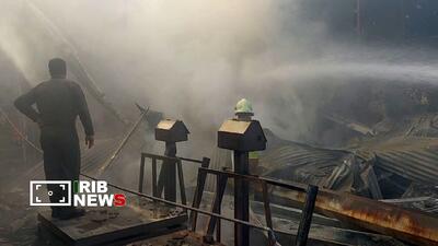  سقوط یک فروند بالگرد در درچه اصفهان
