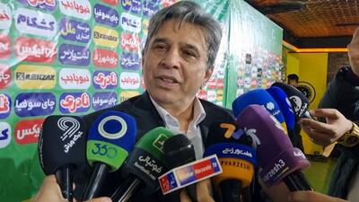  صحبت‌های منوچهر نیکفر مدیرعامل سپاهان بعد از بازی با استقلال خوزستان