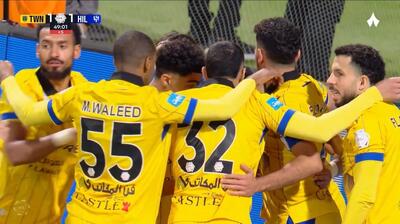  گل اول التعاون عربستان به الهلال (مارتینز - پنالتی)