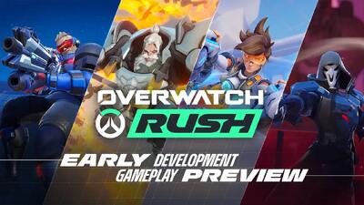  بازی موبایلی Overwatch Rush معرفی شد