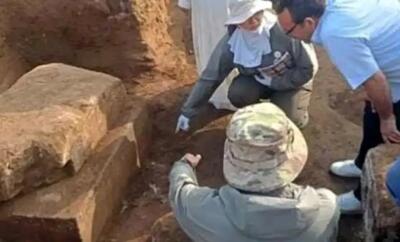 کشف ساختمانی مرتبط با معبد «فرعون آپریس»