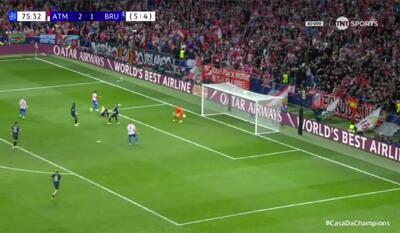  ویدیو: گل سوم اتلتیکو مادرید به کلوب بروژ توسط سورلوث