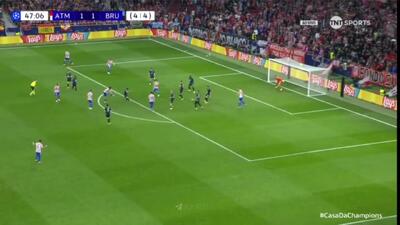  ویدیو: گل دوم  اتلتیکو مادرید به کلوب بروژ توسط کاردوسو