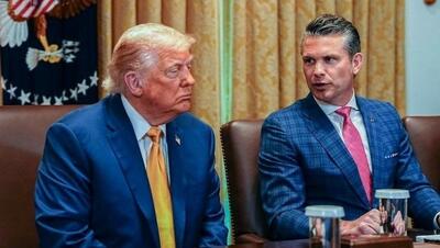  وزیر جنگ آمریکا: تصمیم با ترامپ است