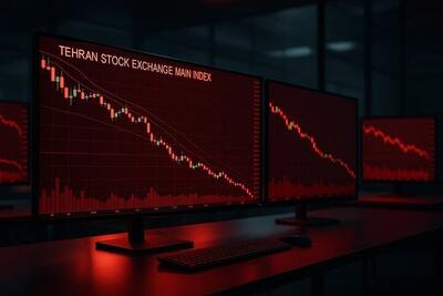  افت ۲۷ هزار واحدی شاخص بورس