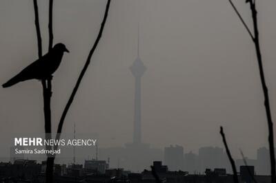  هوای تهران آلوده است
