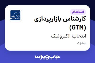  استخدام کارشناس بازارپردازی (GTM) - آقا در انتخاب الکترونیک
