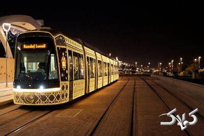  قطاری متفاوت در قطر با دکور ویژه ماه رمضان | ویدئو - مجله اینترنتی کولاک