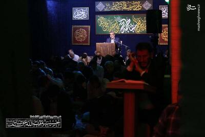  عکس/ ششمین شب از ماه رمضان در حسینیه آیت‌الله حق‌شناس