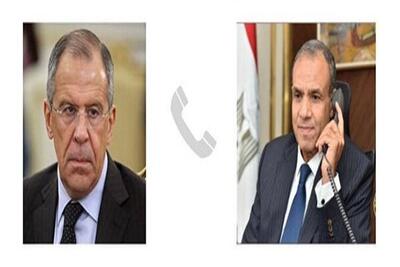  محورهای رایزنی میان وزرای خارجه روسیه و مصر