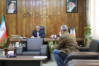  رئیس کل دادگستری گلستان به درخواست‌ ۱۰۵ نفر از مراجعه‌کنندگان در ملاقات مردمی رسیدگی کرد