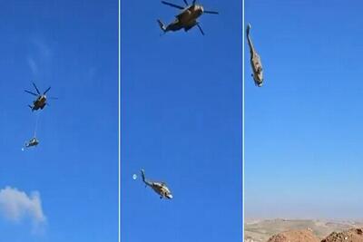  اسامی شهدای سقوط بالگرد هوانیروز در میدان میوه و تره‌بار درچه اعلام شد