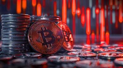  ریزش قیمت بیت‌کوین شدت گرفت