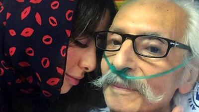  عکس / رونمایی از قاب زیبا و عاشقانه صحرا نوه زیبای جمشید مشایخی/ روحش شاد