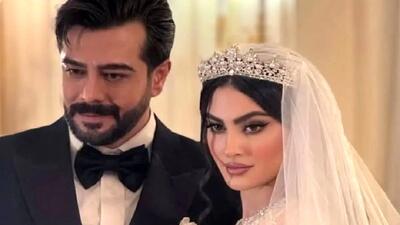  فیلم آواز آذری و رقص آذری مریم مومن با شوهرش سهیل قاصدی / ست ترین عروس و داماد ایرانی سال 404 را ببینید